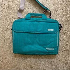 Bench Teal Laptop Messenger Bag